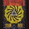 Camiseta gráfica corta de tejido grueso de Soundgarden