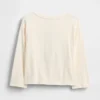 Camiseta gráfica holgada combinable para bebés y niños pequeños