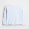 Camiseta gráfica holgada combinable para bebés y niños pequeños