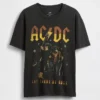 Camiseta gráfica holgada de AC/DC