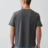 Camiseta gráfica holgada de tejido grueso