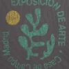 Camiseta gráfica holgada de tejido grueso
