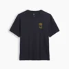 Camiseta gráfica holgada de tejido grueso