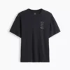 Camiseta gráfica holgada de tejido grueso