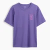 Camiseta gráfica holgada de tejido grueso