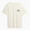 Camiseta gráfica holgada de tejido grueso
