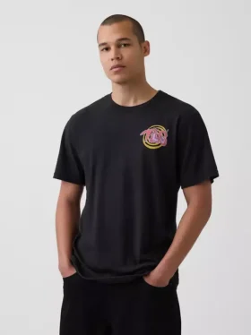 Camiseta gráfica holgada «Tlc»