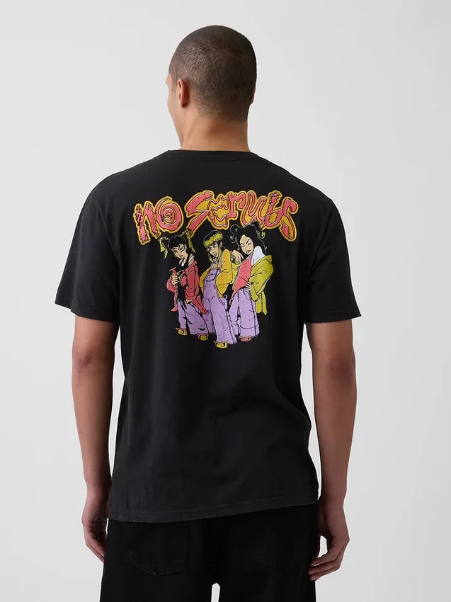 Camiseta gráfica holgada «Tlc»
