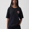 Camiseta gráfica holgada «Tlc»