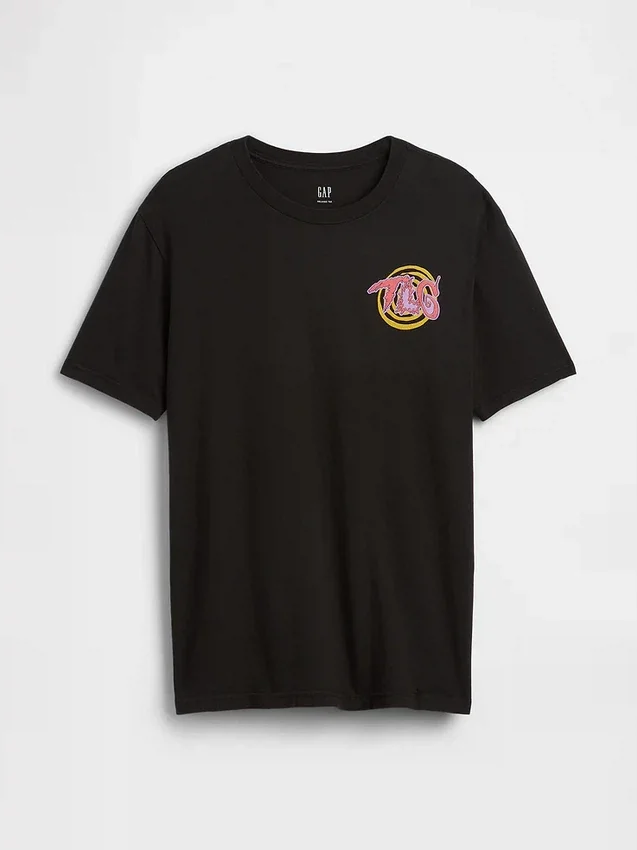 Camiseta gráfica holgada «Tlc»