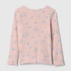 Camiseta Henley de punto calado para bebés y niños pequeños
