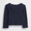 Camiseta Henley de punto calado para bebés y niños pequeños