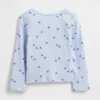 Camiseta Henley de punto calado para bebés y niños pequeños