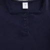 Camiseta Henley de punto calado para bebés y niños pequeños