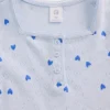 Camiseta Henley de punto calado para bebés y niños pequeños