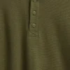 Camiseta Henley holgada para niños