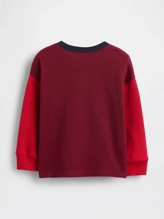 Camiseta Henley para bebés y niños pequeños