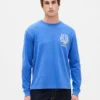 Camiseta holgada con estampado de Keith Haring