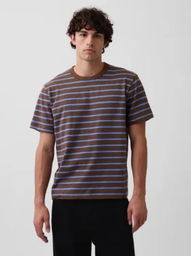 Camiseta holgada de peso grueso para adulto
