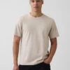 Camiseta holgada de peso grueso para adulto