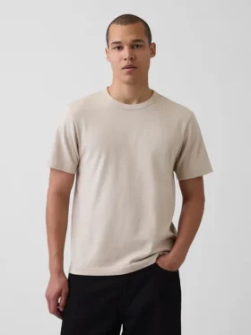Camiseta holgada de peso grueso para adulto
