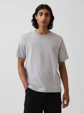 Camiseta holgada de peso grueso para adulto