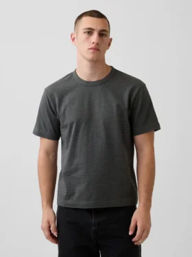 Camiseta holgada de peso grueso para adulto