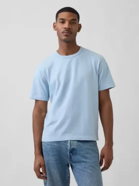 Camiseta holgada de peso grueso para adulto