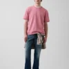 Camiseta holgada de peso grueso para adulto