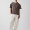 Camiseta holgada de peso grueso para adulto