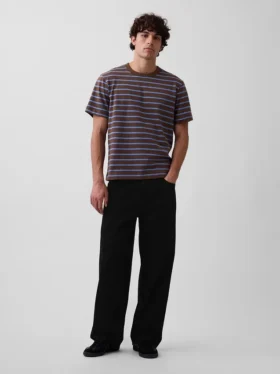 Camiseta holgada de peso grueso para adulto