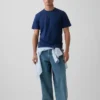 Camiseta holgada de peso grueso para adulto