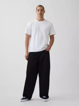 Camiseta holgada de peso grueso para adulto