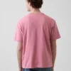 Camiseta holgada de peso grueso para adulto