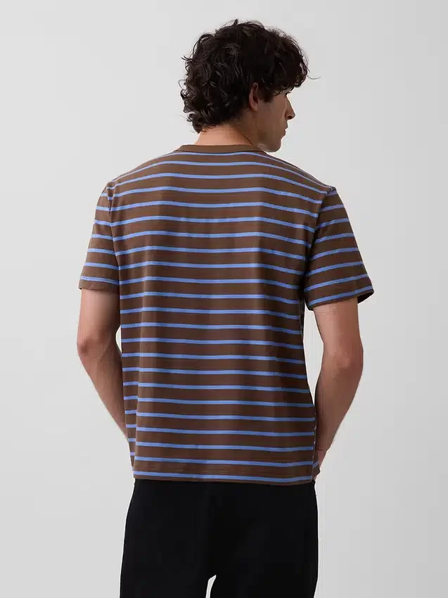 Camiseta holgada de peso grueso para adulto