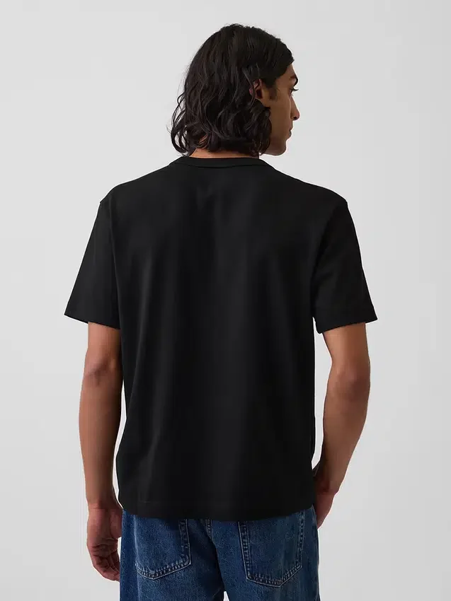 Camiseta holgada de peso grueso para adulto