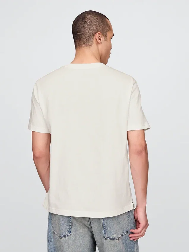 Camiseta holgada de peso grueso para adulto
