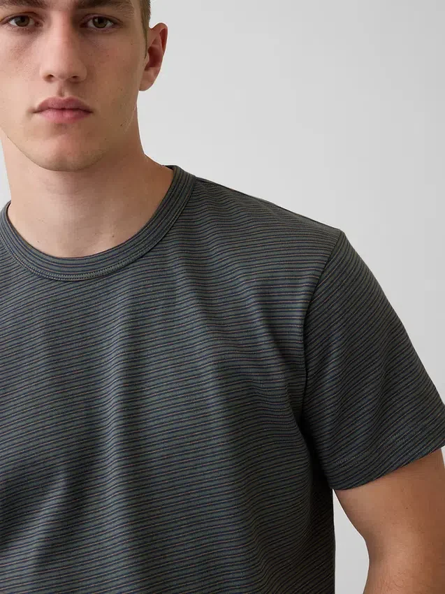 Camiseta holgada de peso grueso para adulto