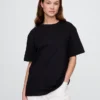 Camiseta holgada de peso grueso para adulto