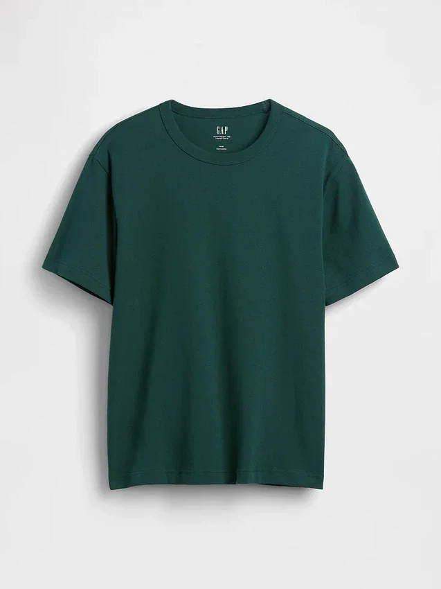 Camiseta holgada de peso grueso para adulto