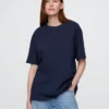 Camiseta holgada de peso grueso para adulto