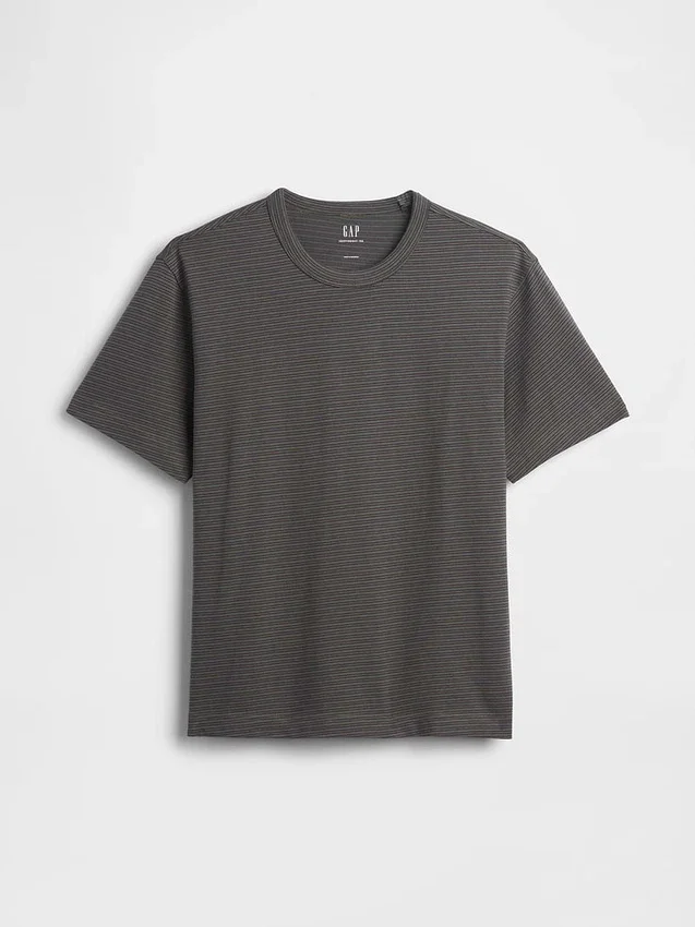 Camiseta holgada de peso grueso para adulto