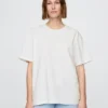 Camiseta holgada de peso grueso para adulto