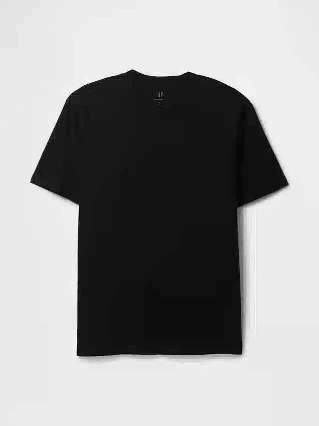 Camiseta holgada de peso grueso para adulto