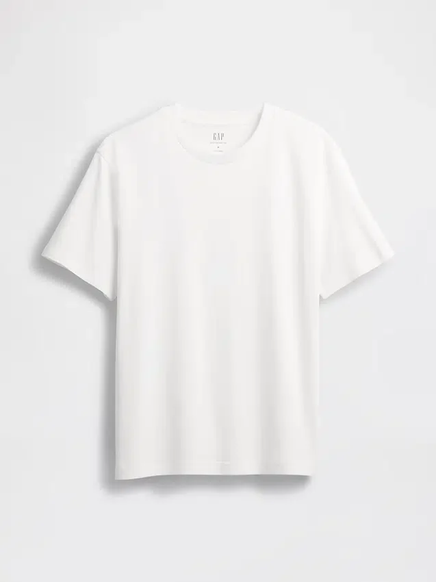 Camiseta holgada de peso grueso para adulto
