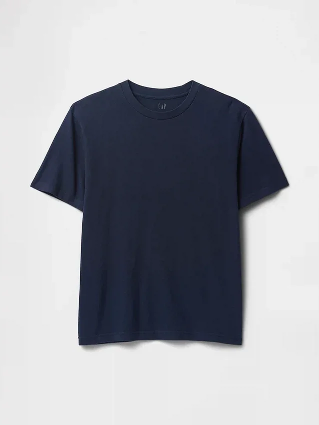 Camiseta holgada de peso grueso para adulto