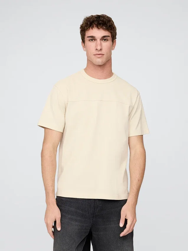 Camiseta holgada de piqué