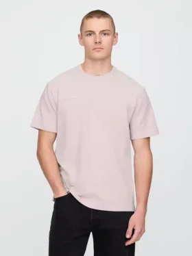 Camiseta holgada de piqué