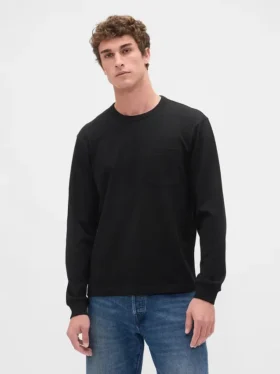 Camiseta holgada de tejido grueso