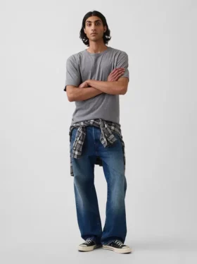 Camiseta holgada para adulto